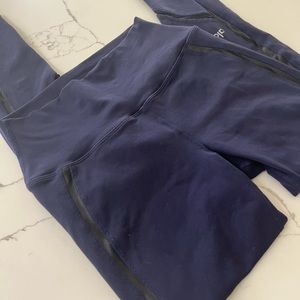 Alo Yoga navy high waist leggings S